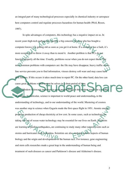 Negative & Positive Examples of Modern Technology