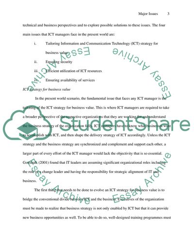 Major Issues that IT Managers Face