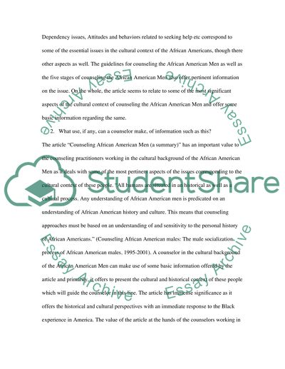 Multicultural Approaches to Counseling