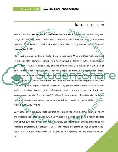 Law on Data Protection