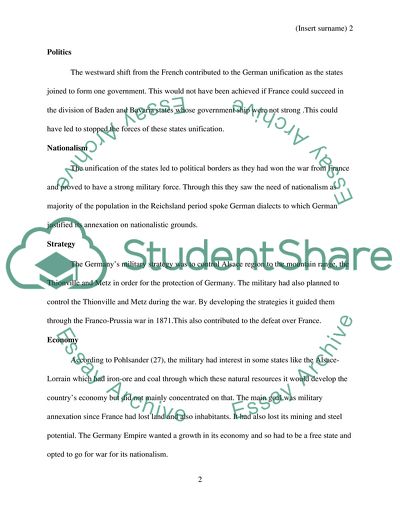 Factors that Influenced the German Boundary