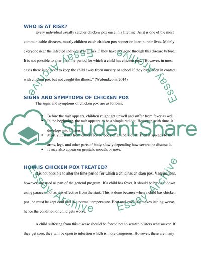 Communicable Disease Paper