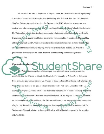 Comparing the original Sherlock Holmes to the BBCs adaptation