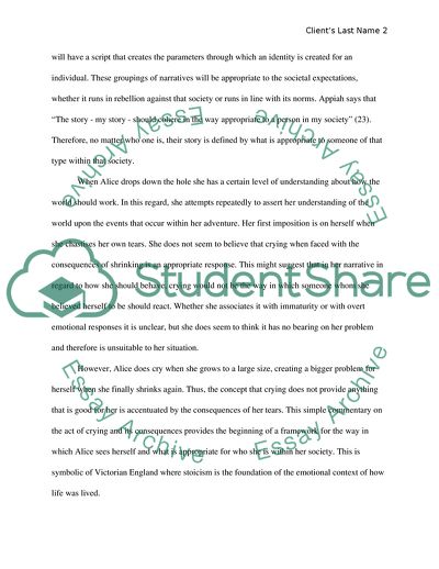 The Social Scriptorium and Alice: Carrolls Commentary on Societys Influence on Identity