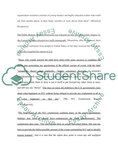 911 Commissino Report