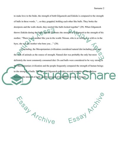 Interact between acient Mesopotamia and theis enviroment