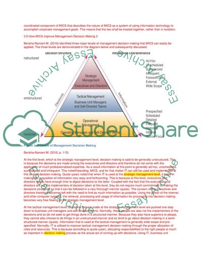 Management Information and Communication Systems Expansion