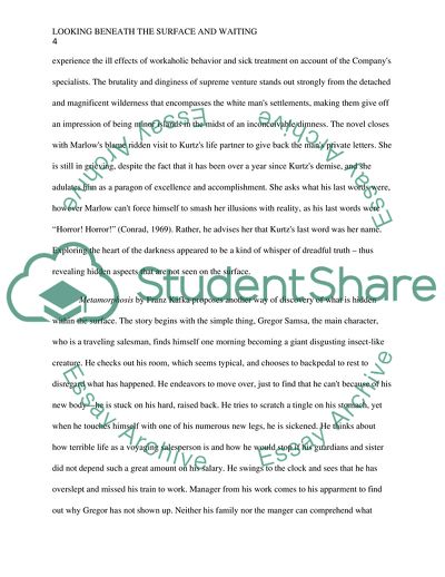 Looking Beneath the Surface and Waiting