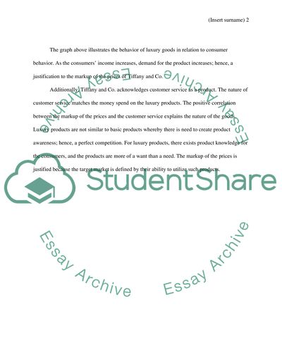 Contemporary Marketing of Tiffany and Co