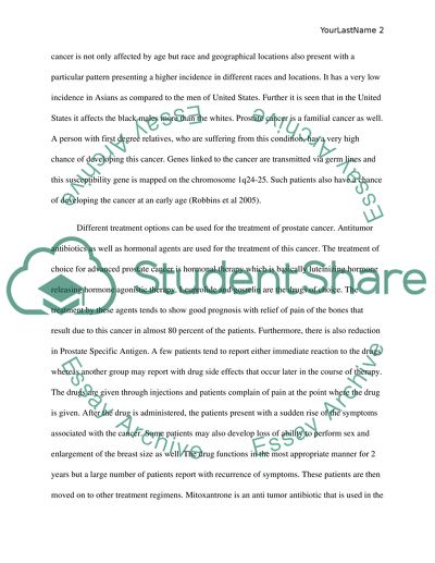 Prostate Cancer and African American Men