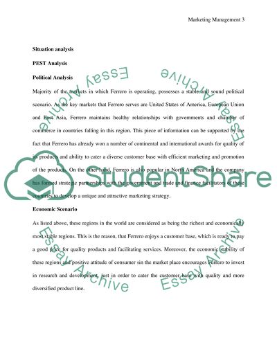 Marketing Strategy: Plan for Ferrero Spearmint Gum