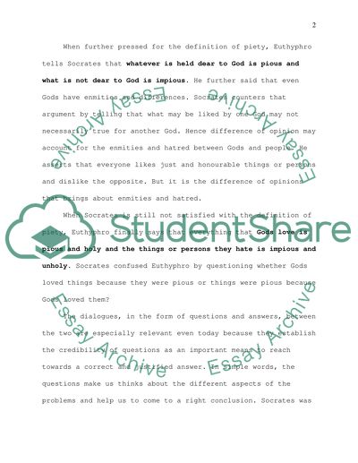 Plato, three Socratic Dialogues