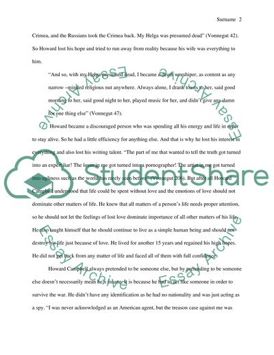 Is Howard Campbell Insane