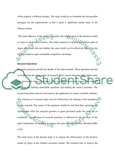 Can Agros Enter the Chinese Market