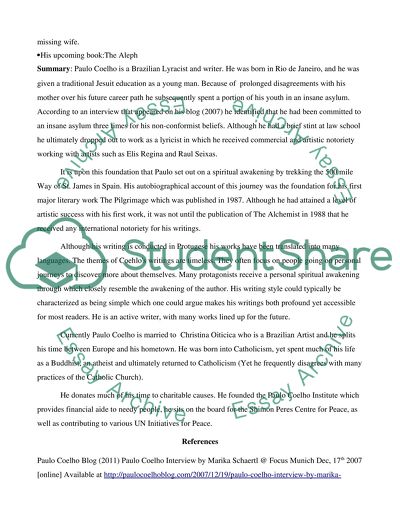 Biography of Paulo Coelho