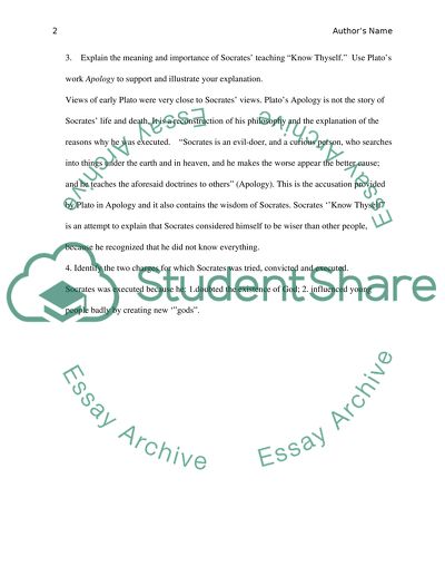 Mini essy short answers