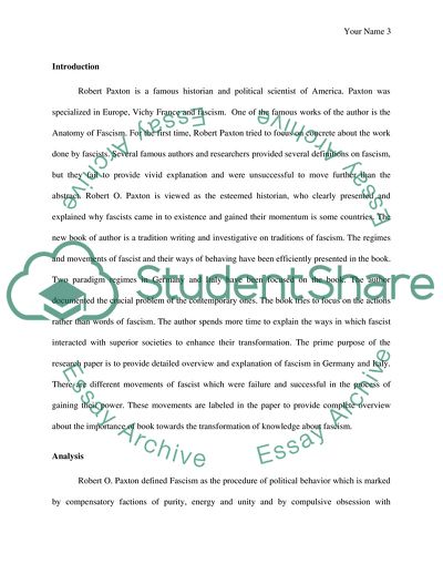 The Anatomy of Fascism and Propaganda