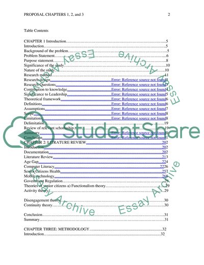 Senior Citizens and Modern Technology