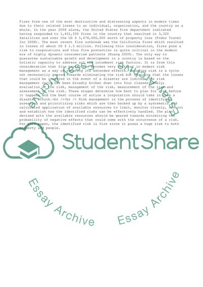 Corporate Risk Management