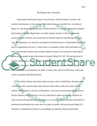 Freedom and autonomy