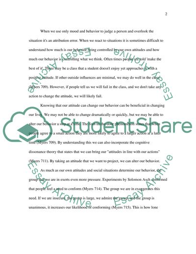 The Influence of Social Thinking