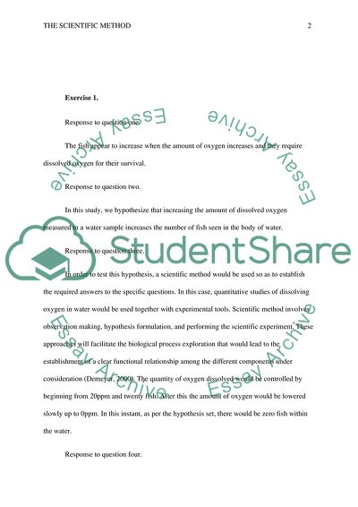 The Scientific Method