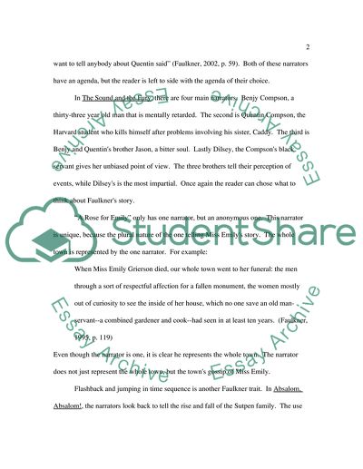 William Faulkners Writing Style