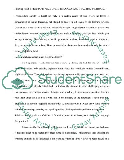 Popular Methodologies In Teaching Languages