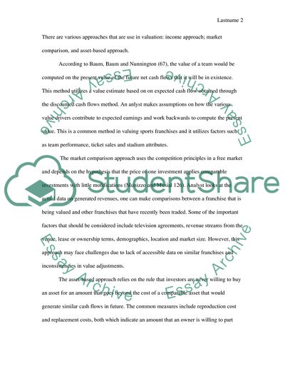 Market Comparison Approach and Asset-Based Approach