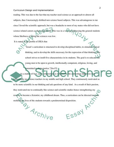 Shaping An Individual As A Person And as A Learner