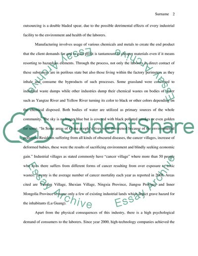 China Factories: A Fortune or Failure