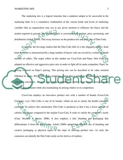 Describe any product and two elements of its marketing mix (product and price) and how they are used that makes this product successful