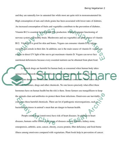 Being a Vegetarian as a Healthy Lifestyle Choice