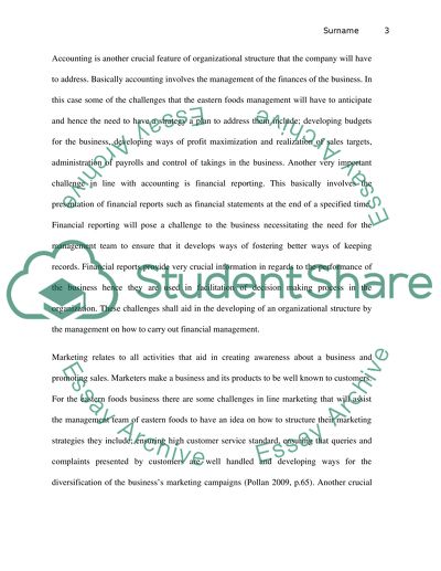 Eastern Foods in Marketing