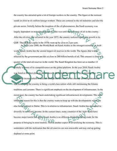 Economy of Saudi Arabia and Canada