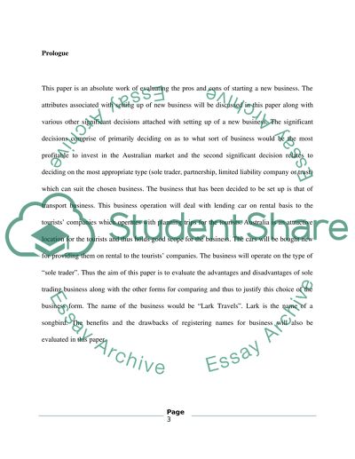 Sole Trader Business: Advantages, Disadvantages