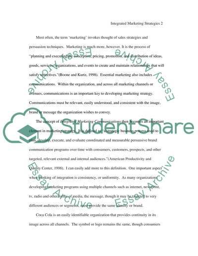 Benefits of Integrated Marketing Strategies