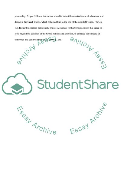 Does Alexander The Great Merit His Exalted Historical Reputation