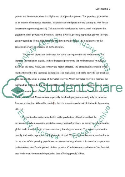 Globalization and Environment