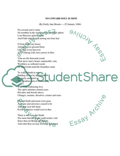Analysis of Poems by John Keats and Emily Bronte