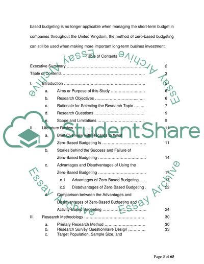 Has Zero-Based Budgeting Gone out of Fashion