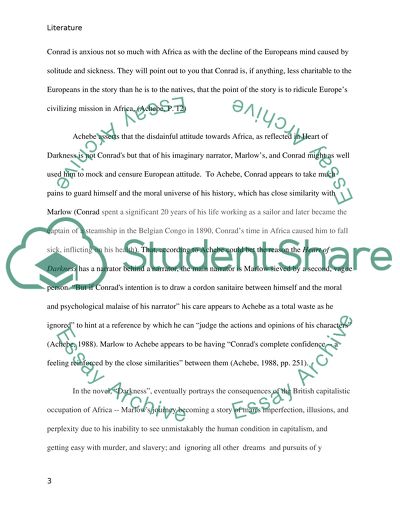 Heart of Darkness by Joseph Conrad