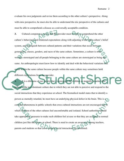 Health & Healing in Cross Cultural Perspective