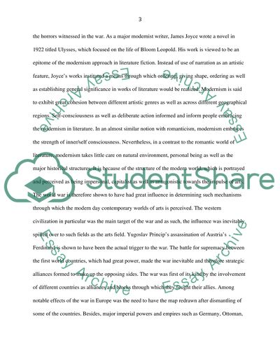 Modernism in literature