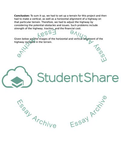 Highway Design Project