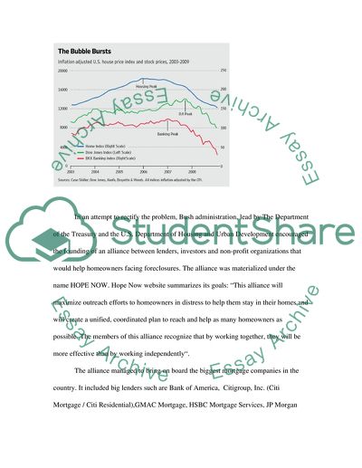 Analysis of the Article about the Reasons that Lead to Housing Market Crash in 2007