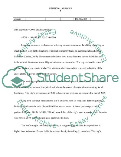 Multiyear Plans and Analysis