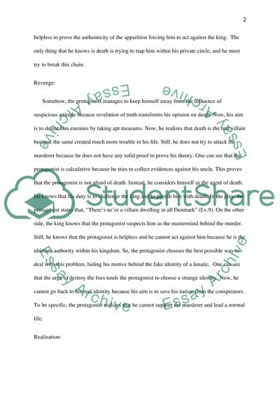 Death and Hamlet: Relationship and Attitude