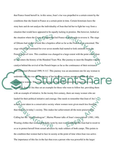 Joan of Arc in French History