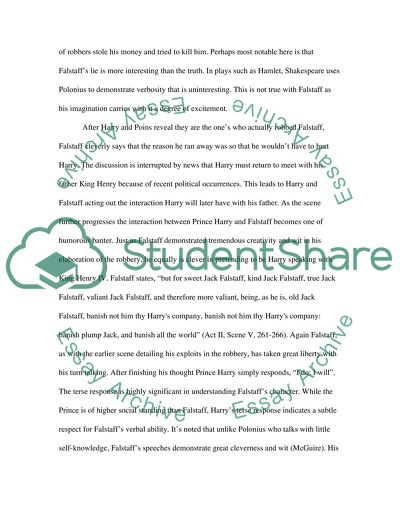 Shakespeare essay pdf image